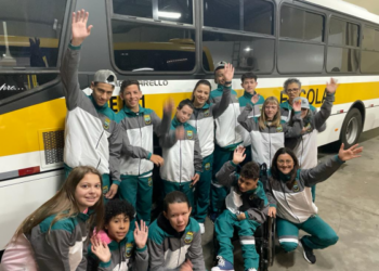 Delegação Sapiranguense embarca para etapa regional das Paralimpíadas Escolares
