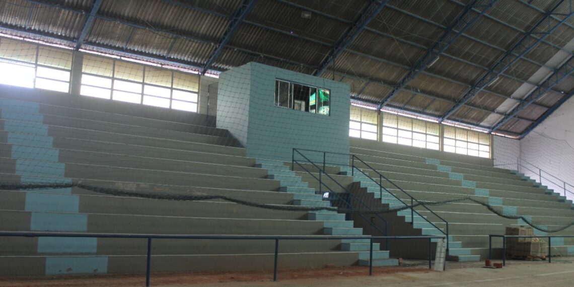 Sapiranga encaminha fim das obras no Ginásio Nenezão até metade de novembro