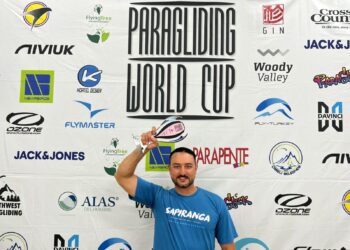 Piloto da AGVL garante vaga na final da Copa do Mundo de Parapente