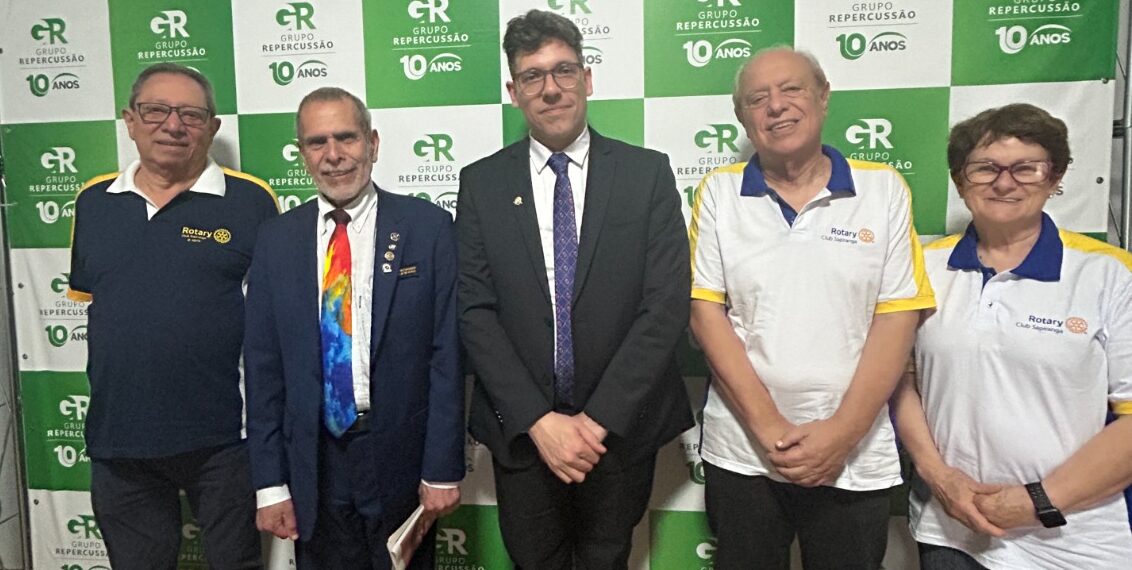 Governador do Rotary visita o Jornal Repercussão