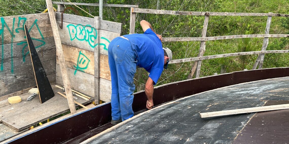 Nova Hartz trabalha em reservatório com capacidade para um milhão de litros