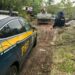 PRF descobre desmanche clandestino ao recuperar caminhão furtado em Campo Bom