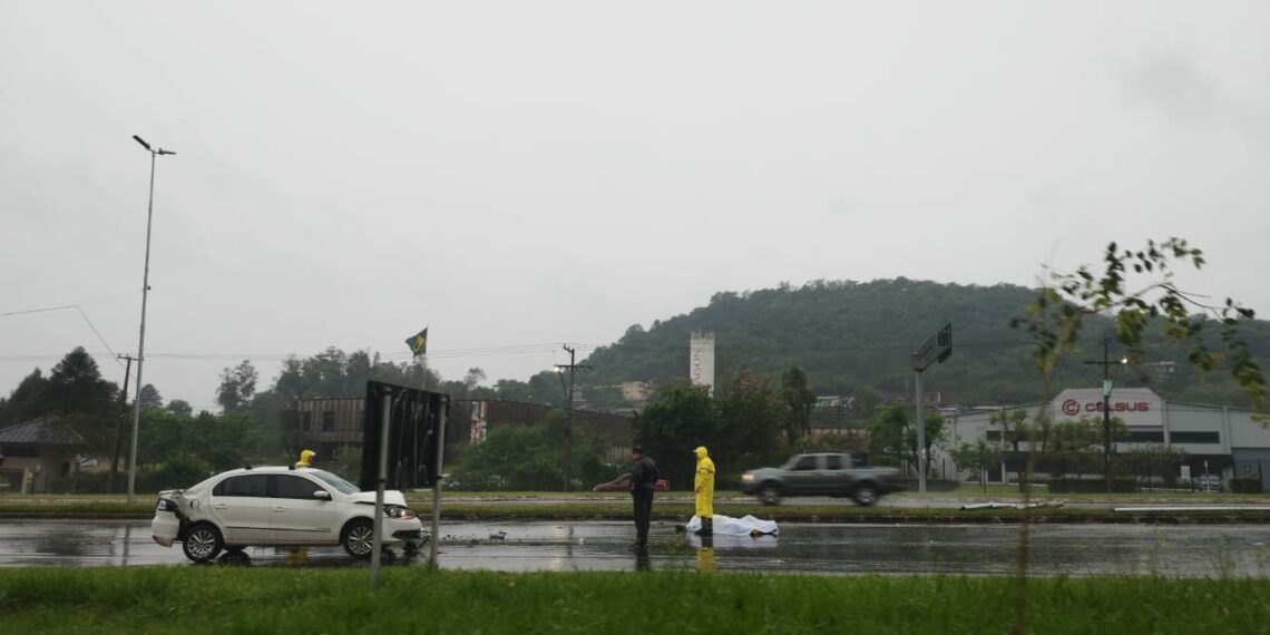 Vítima fatal na RS-239 conduzia moto com placa de Campo Bom