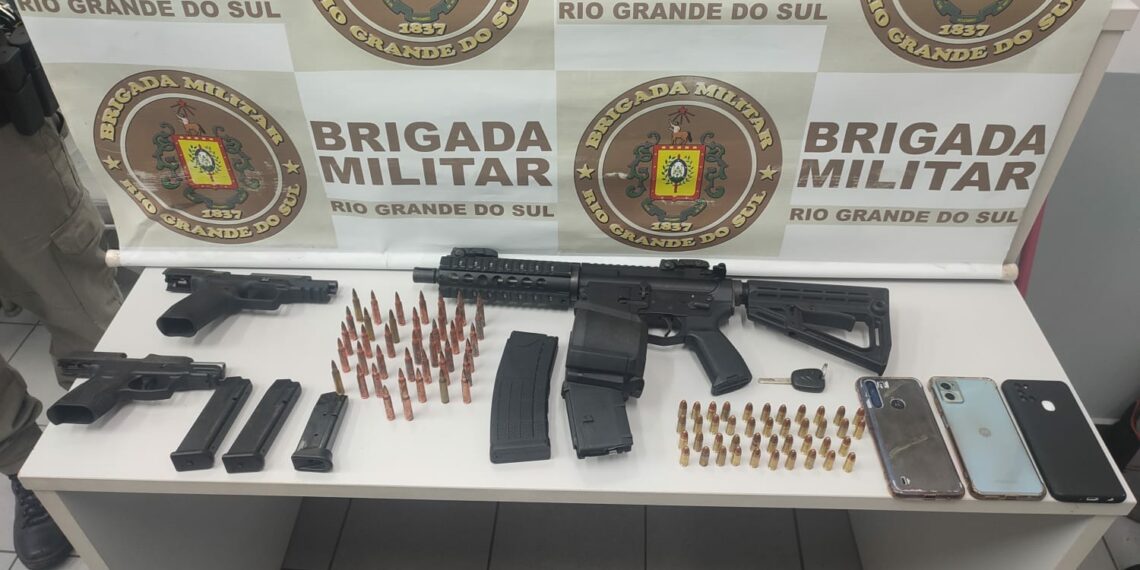 Homem é morto a tiros em Sapiranga e acusados do crime são presos pela Brigada Militar