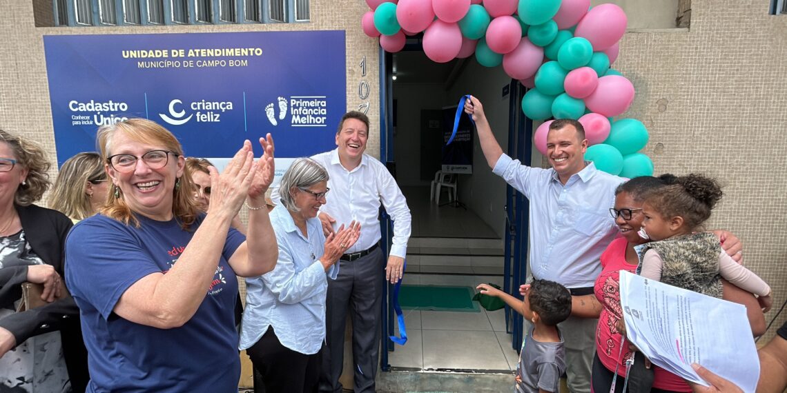 Campo Bom inaugura novo espaço para atendimento dos programas PIM e Criança Feliz