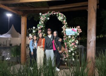 Ambientes instagramáveis embelezaram a Festa das Rosas