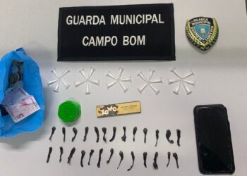 Guarda Municipal efetua prisão por tráfico no bairro Rio Branco, em Campo Bom