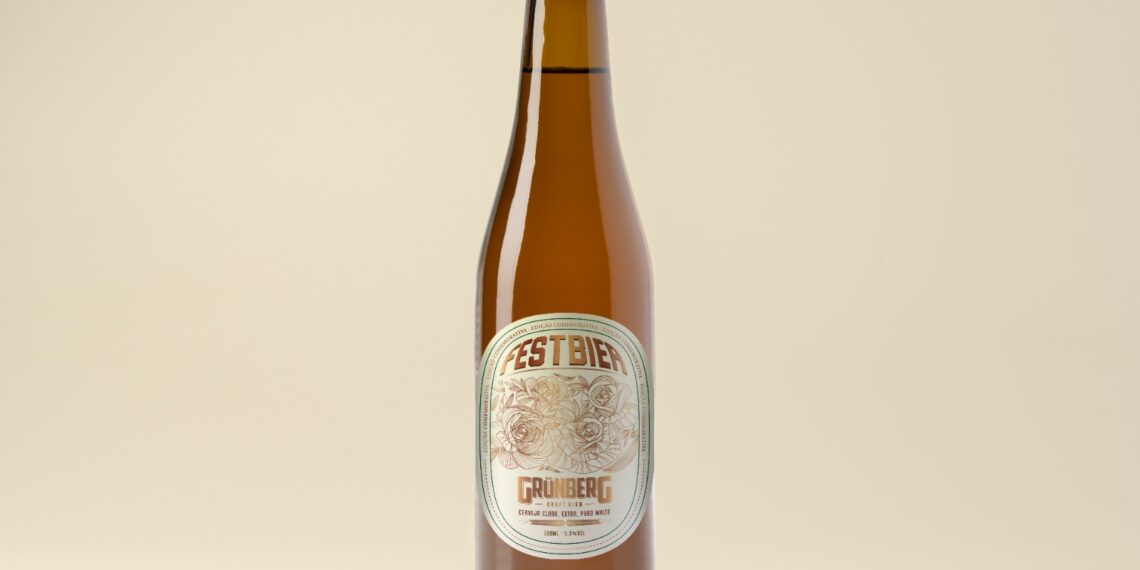 Cerveja para o evento; Estilo “Festbier”, bebida é produzida pela Grünberg