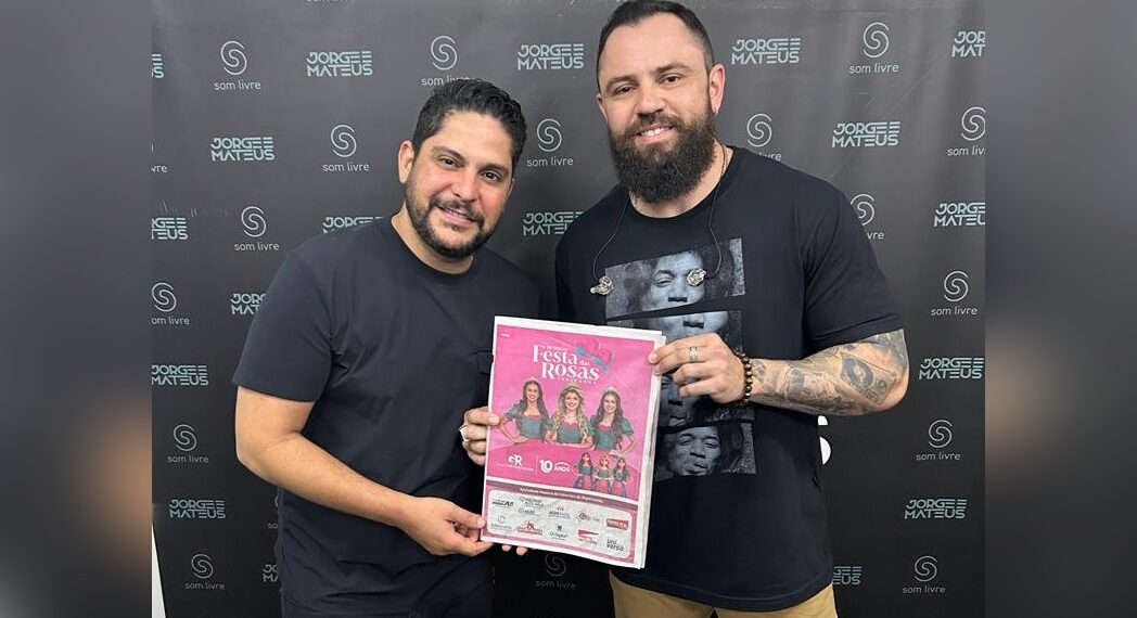 Jorge & Mateus encerraram a 38ª Festa das Rosas com mais de 50 mil pessoas