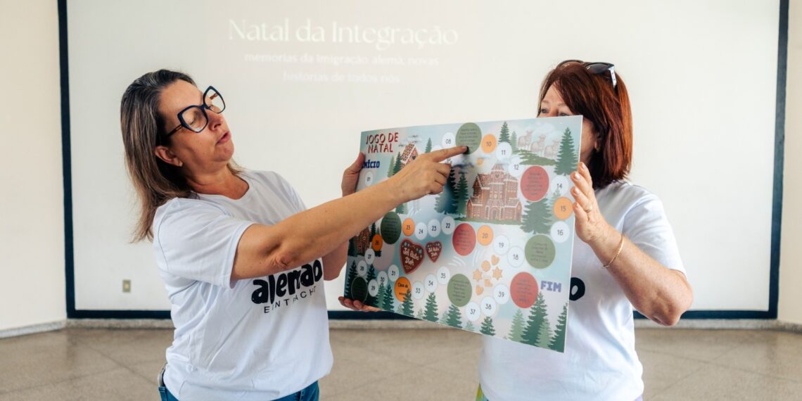 Jogo de Natal: alunos de Campo Bom ganham novo tabuleiro germânico