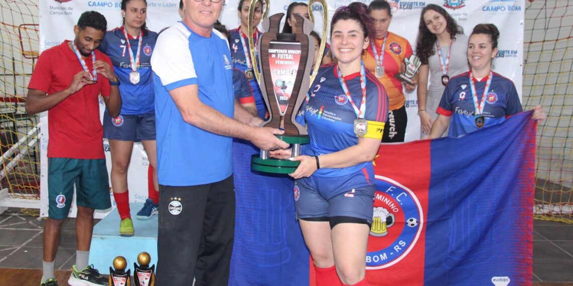 Bilas é campeão do Futsal Feminino de Campo Bom