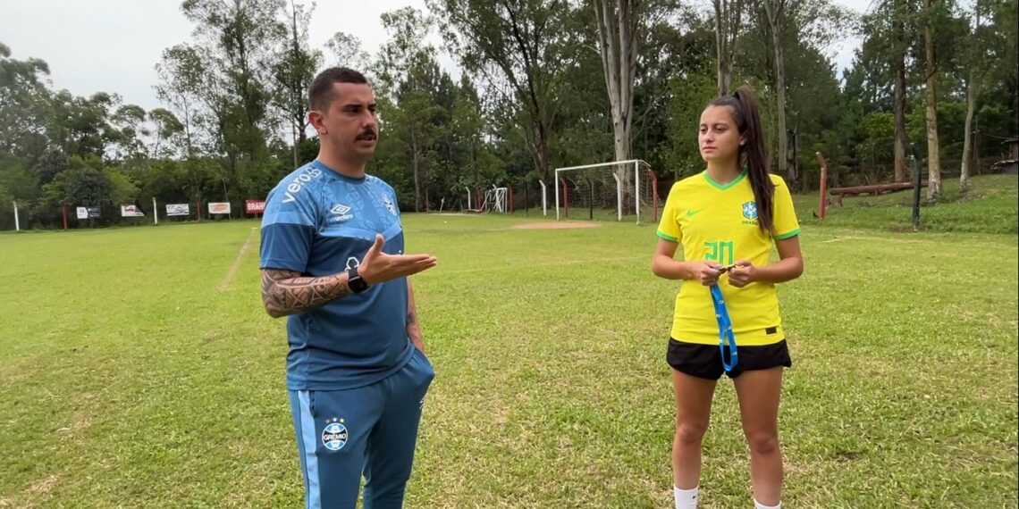 Atleta campo-bonense de futebol feminino é destaque na base tricolor