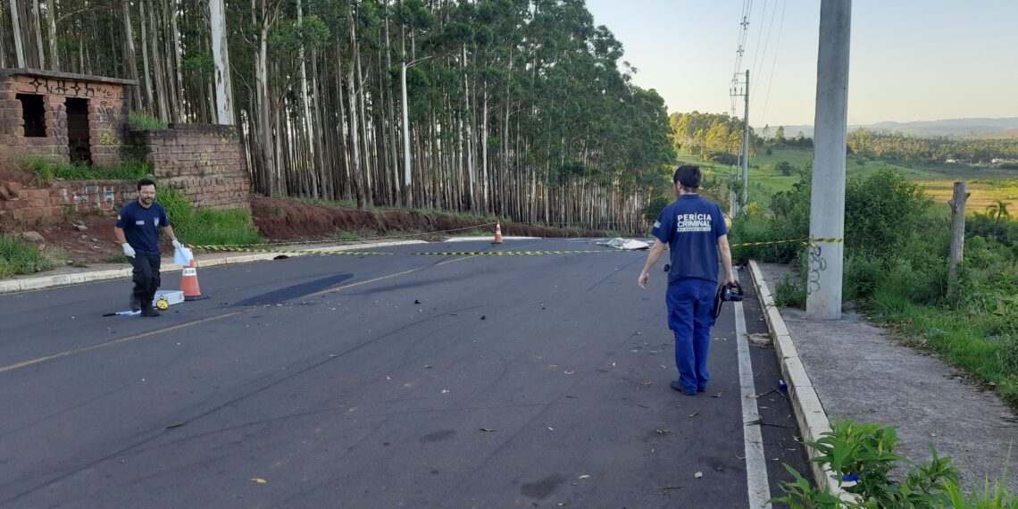 Madrugada com morte de motociclista em Sapiranga