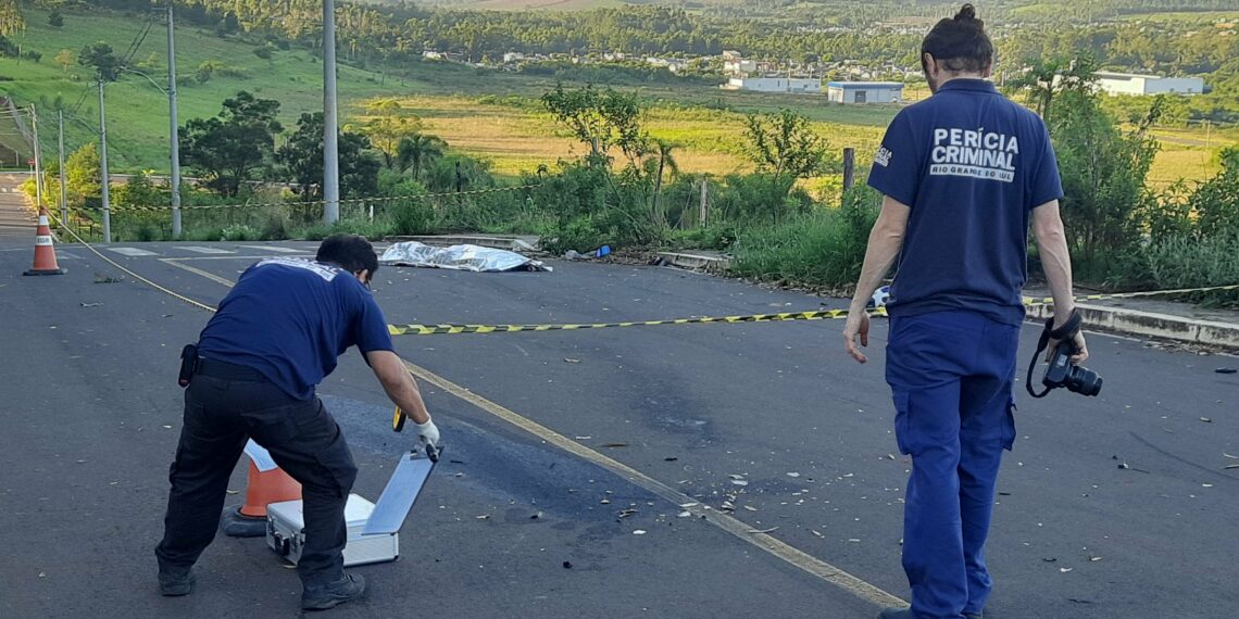 Madrugada com morte de motociclista em Sapiranga