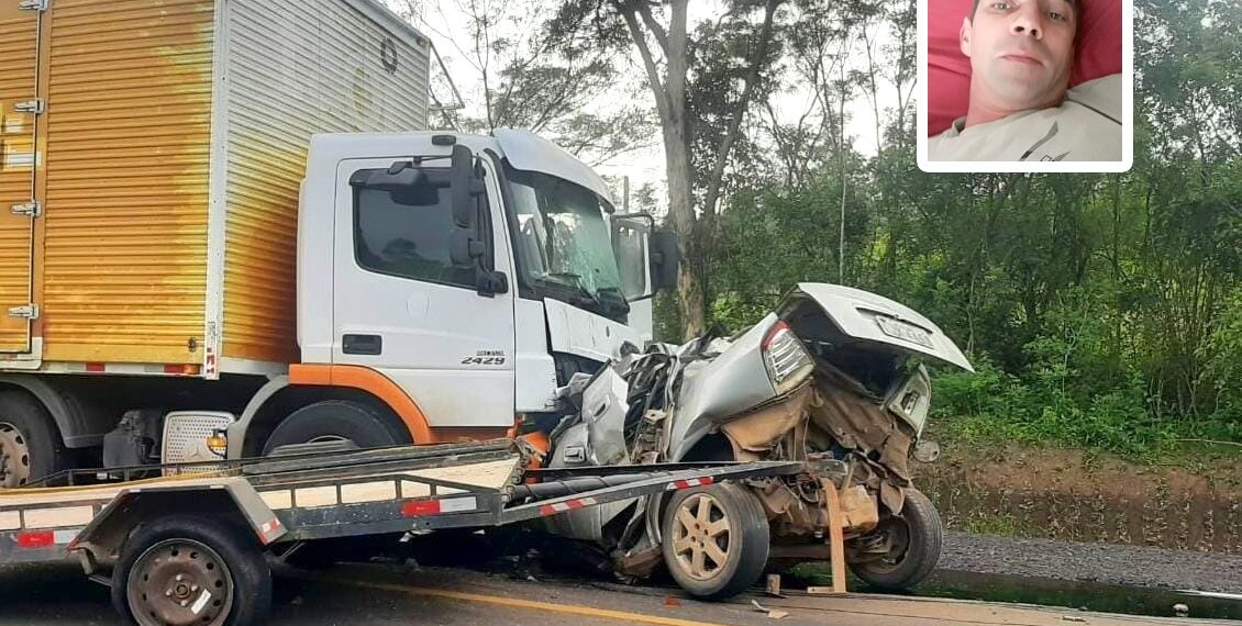 Identificado morador de Nova Hartz que morreu em acidente com caminhão