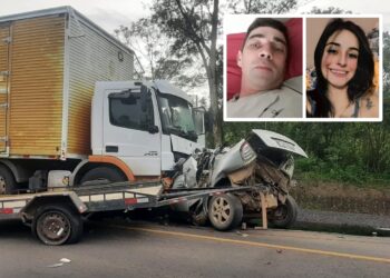 Vítimas de acidente com morte eram namorados; ele não resistiu e ela está em estado grave