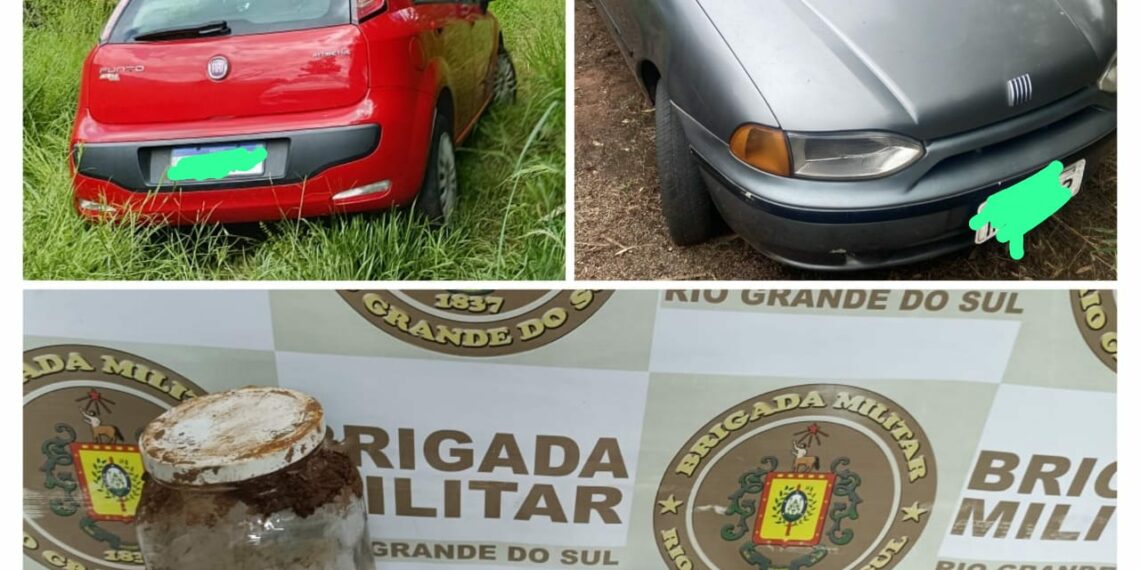 Brigada Militar recupera veículos roubados em Nova Hartz e Parobé