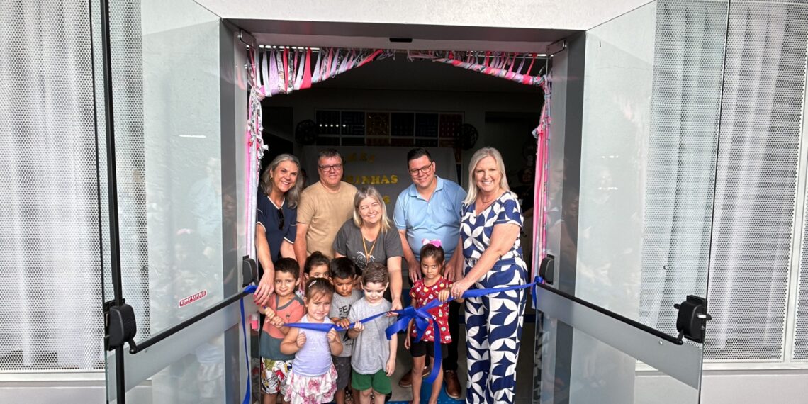 Sapiranga inaugura oficialmente a Emei Letrinhas Mágicas, no Centenário