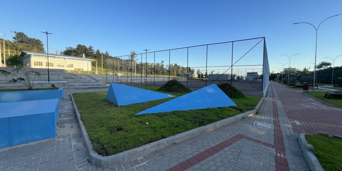 Obras do novo Parcão avançam e mais de 75% dos trabalhos estão concluídos