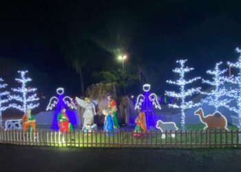 Especial de Natal 2023: Decoração do Natal Feliz de Nova Hartz é produzida artesanalmente