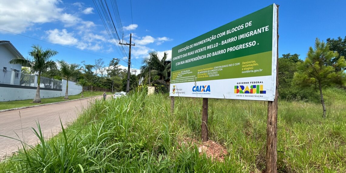 Nova Hartz inicia pavimentações com investimentos de R$ 3 milhões