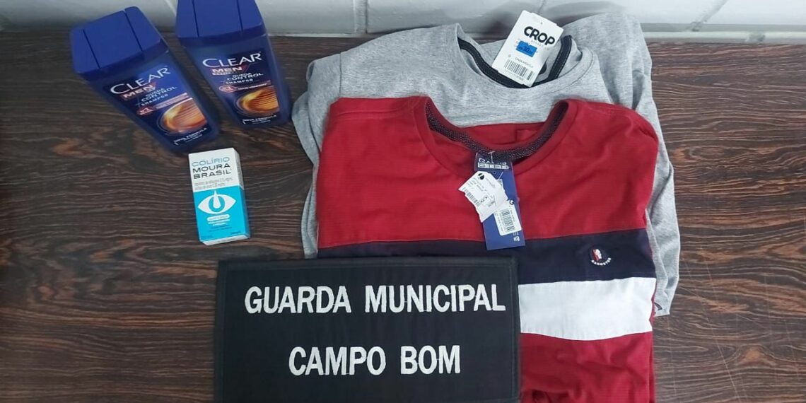 Ladrão é preso pela Guarda Municipal de Campo Bom