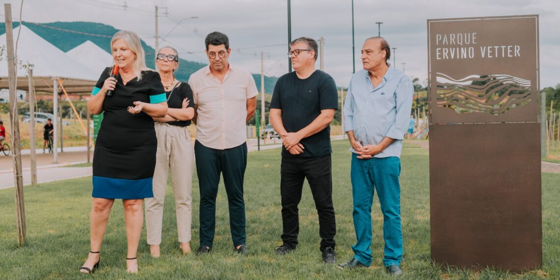 Parque Linear Ervino Vetter é entregue pela Olimóveis em Sapiranga