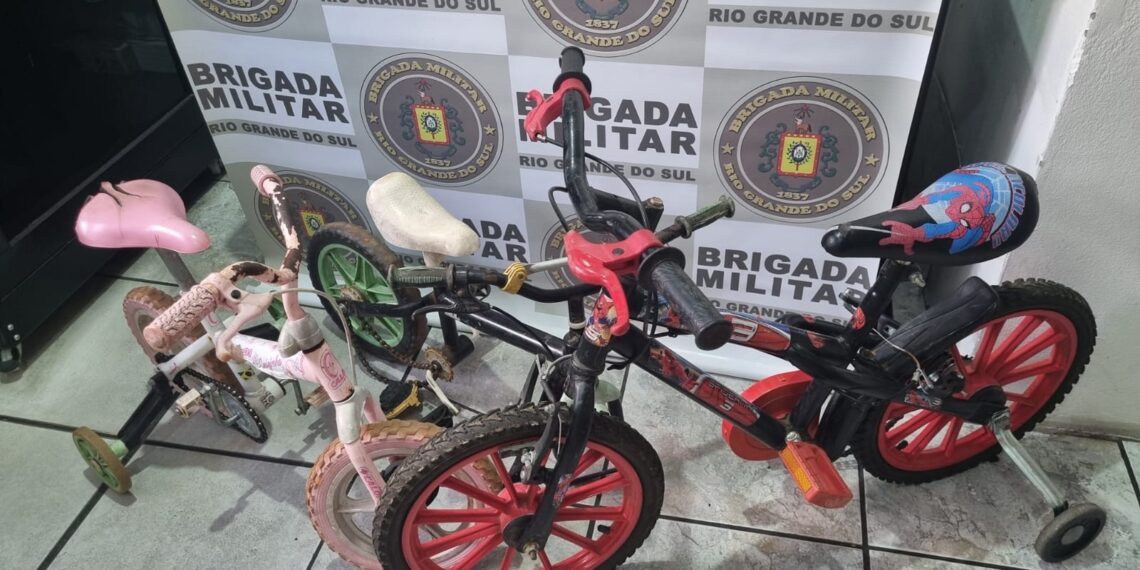 Força tática recupera mais três bicicletas em Sapiranga
