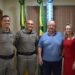 Nova Hartz recebeu visita do novo comandante Regional de Polícia Ostensiva do Vale do Rio dos Sinos