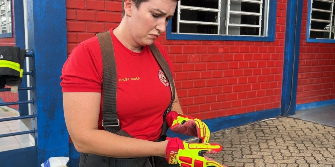Corpo de Bombeiros de Sapiranga tem a primeira comandante mulher