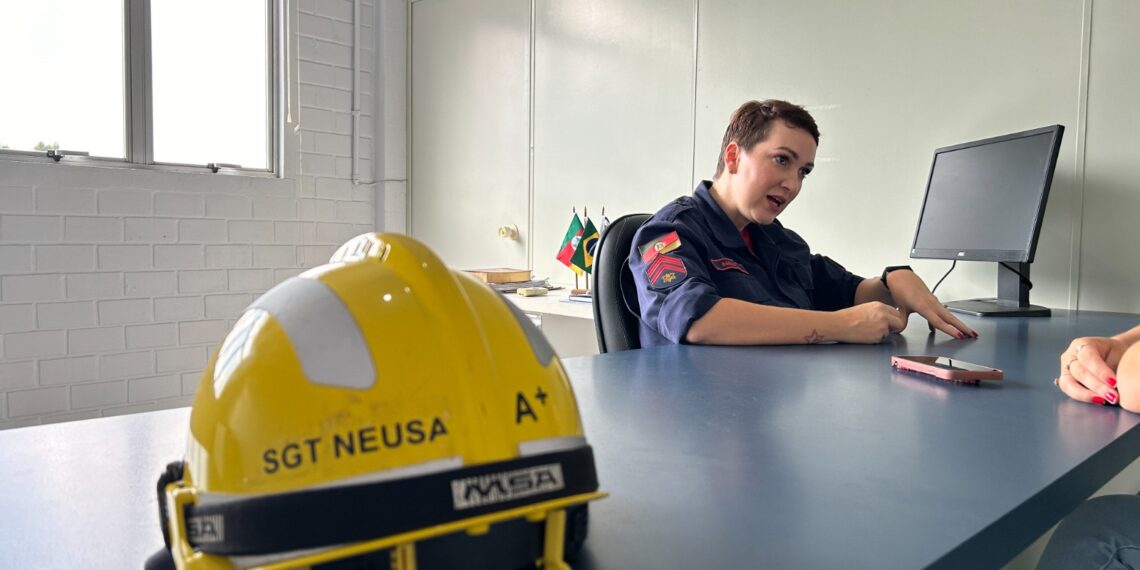 Corpo de Bombeiros de Sapiranga tem a primeira comandante mulher