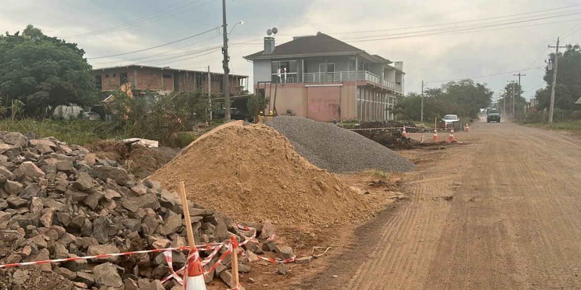 Pavimentações do Pacote 5 começam no bairro Floresta, em Sapiranga