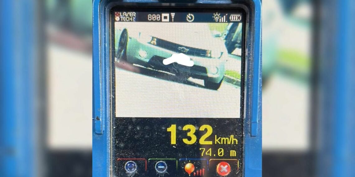 Veículo é flagrado trafegando no dobro da velocidade permitida na RS-239, trecho de Nova Hartz