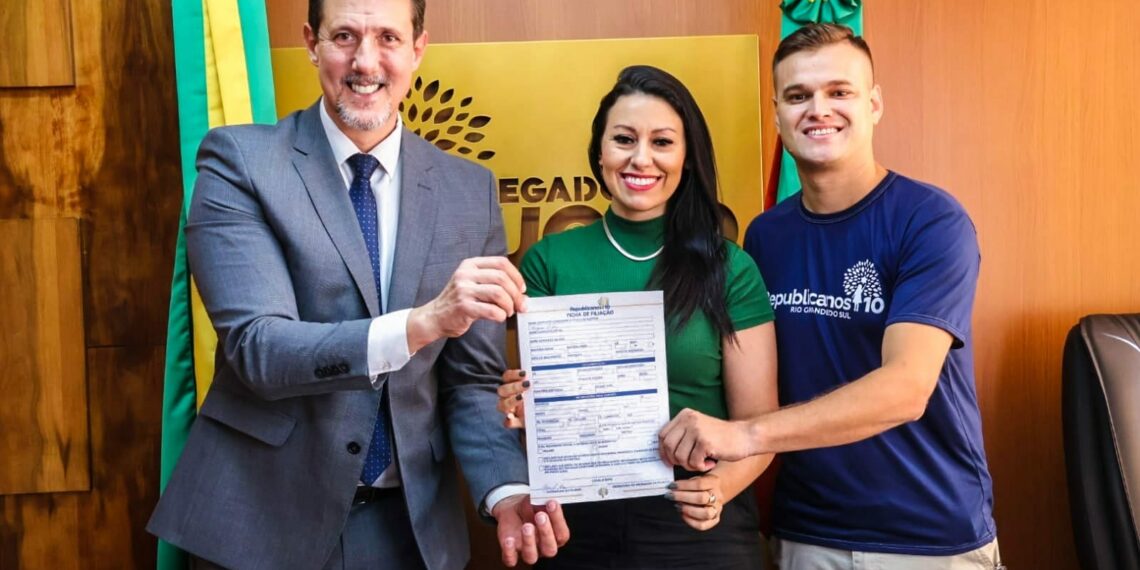 Republicanos de Sapiranga anuncia Morgana Moraes