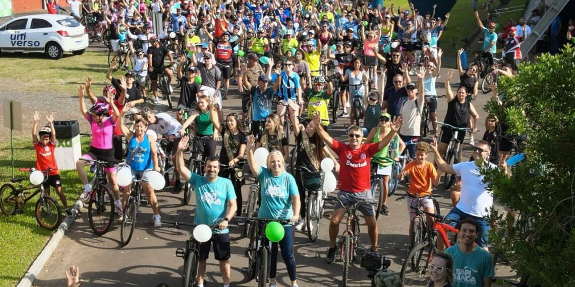 Recorde de público: Passeio Ciclístico dos 69 anos de Sapiranga é prestigiado por mais de 600 pessoas