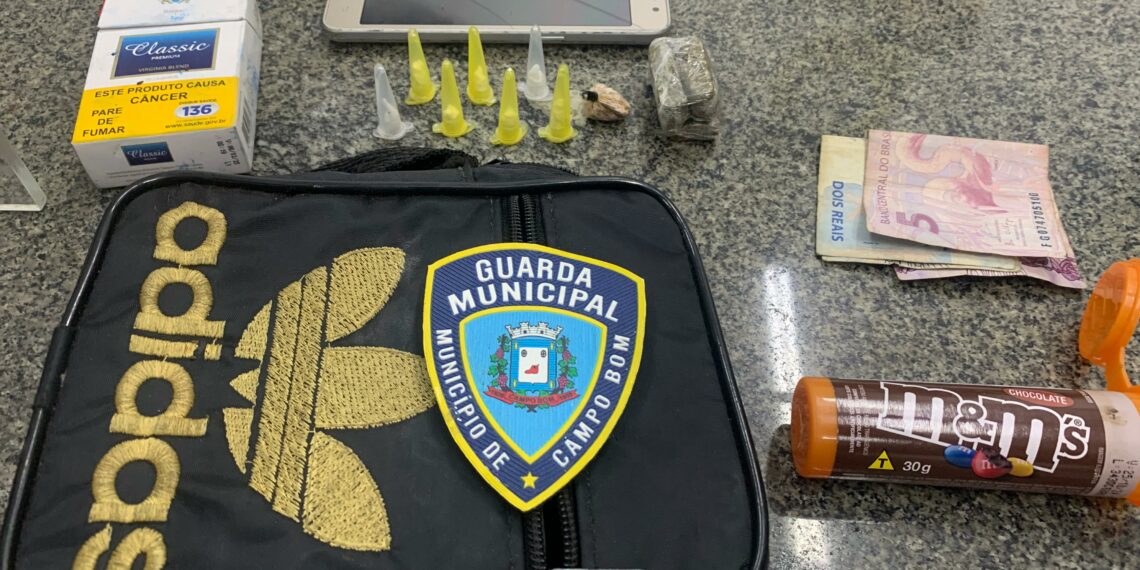 Guarda Municipal apreende menor por tráfico de drogas em Campo Bom