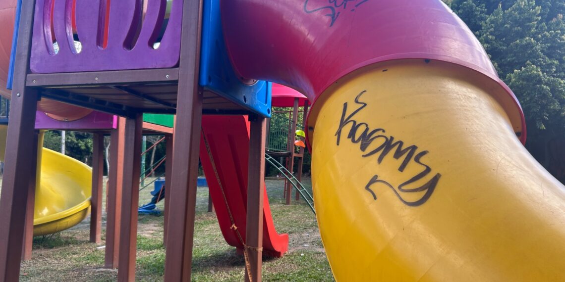 Playgrounds recém instalados são alvo de vandalismo em Sapiranga