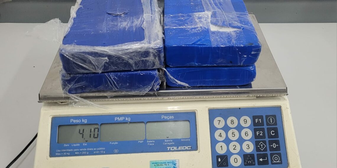 Homem é preso com 4 kg de cocaína em Campo Bom