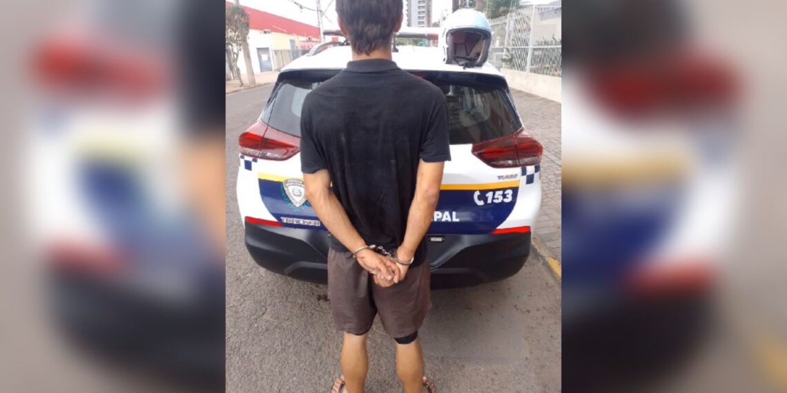Homem é preso em flagrante por furto pela Guarda Municipal de Campo Bom