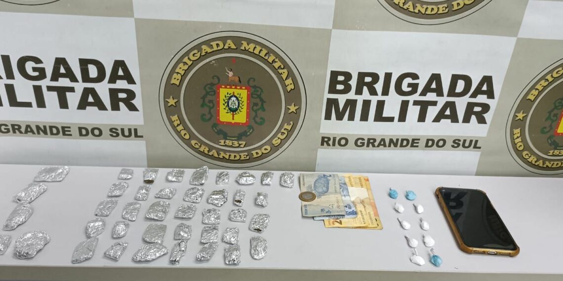 Brigada Militar prende traficante em Araricá