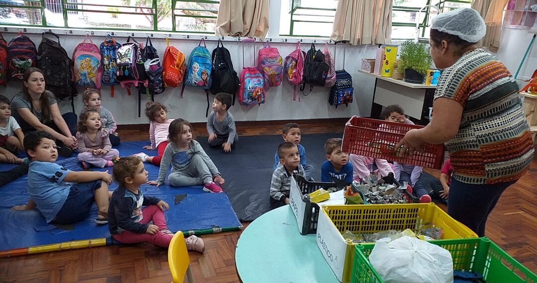 Coletivo Educador de Sapiranga inicia Programa Lixo Zero nas escolas