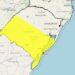 Inmet emite alerta para chuvas intensas em regiões do RS