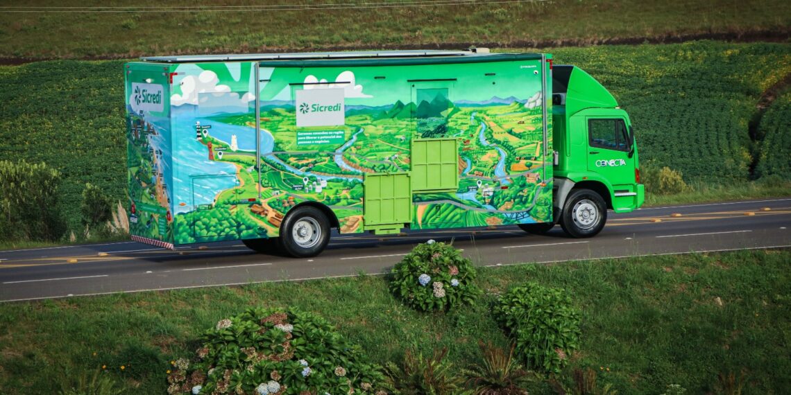 Unidade Móvel da Sicredi Caminho das Águas será apoio para eventos