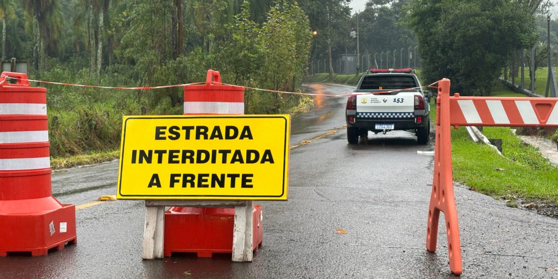 Estrada Sapiranga/Dois Irmãos está interditada: alternativa é a Estrada Campo Bom/Dois Irmãos