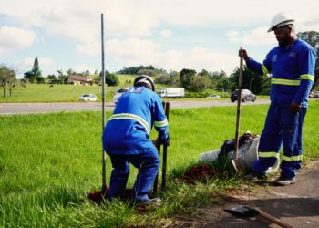 Inicia a instalação da iluminação do trecho de Campo Bom da RS-239