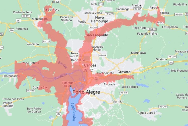 Defesa Civil Do Rs Emite Alerta Para Inunda Es Severas Na Regi O