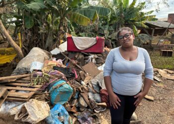 Famílias ribeirinhas de Campo Bom vivem o drama do pós-cheia do Sinos