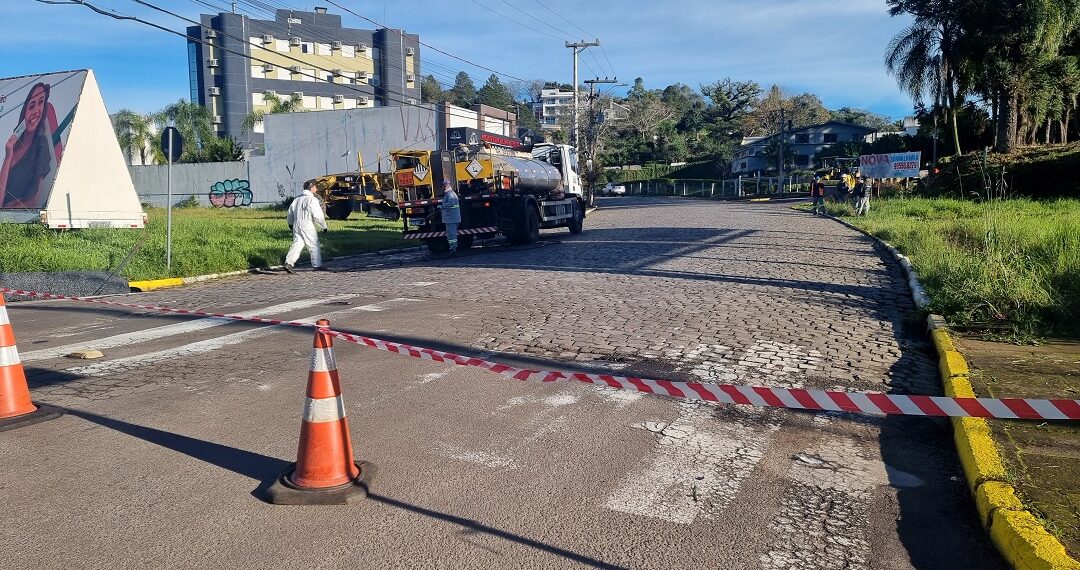 Pacote 9 de pavimentações de Sapiranga contempla os bairros Centenário e Voo Livre