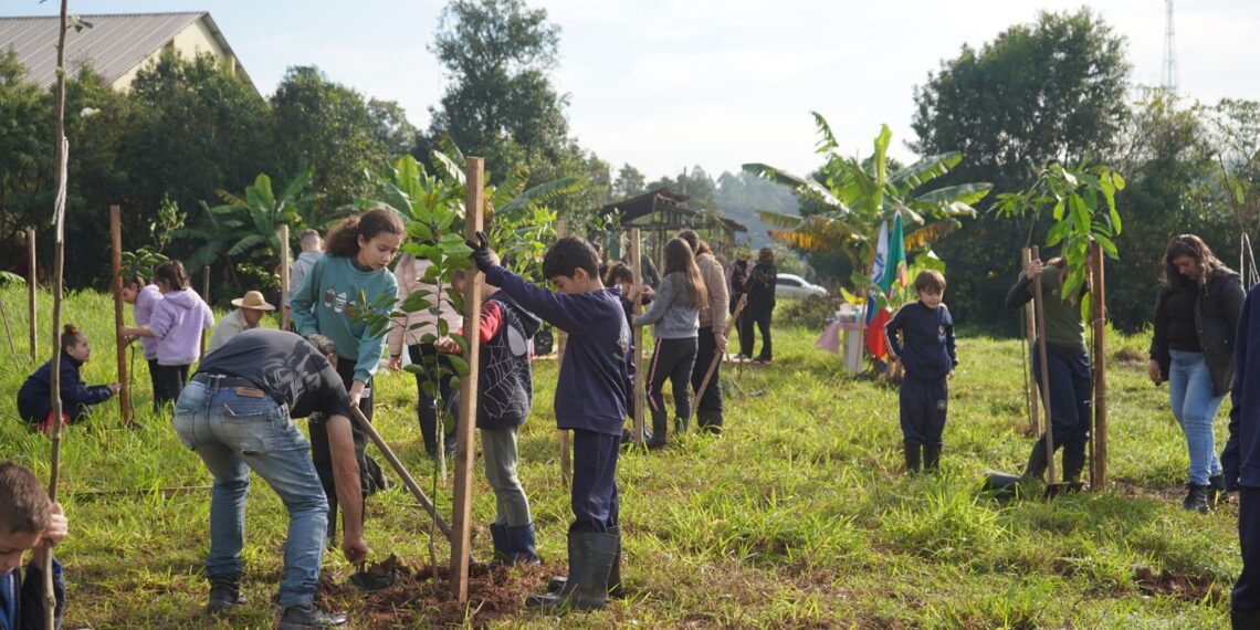 Campo Bom implanta mais um pomar urbano na Semana do Meio Ambiente