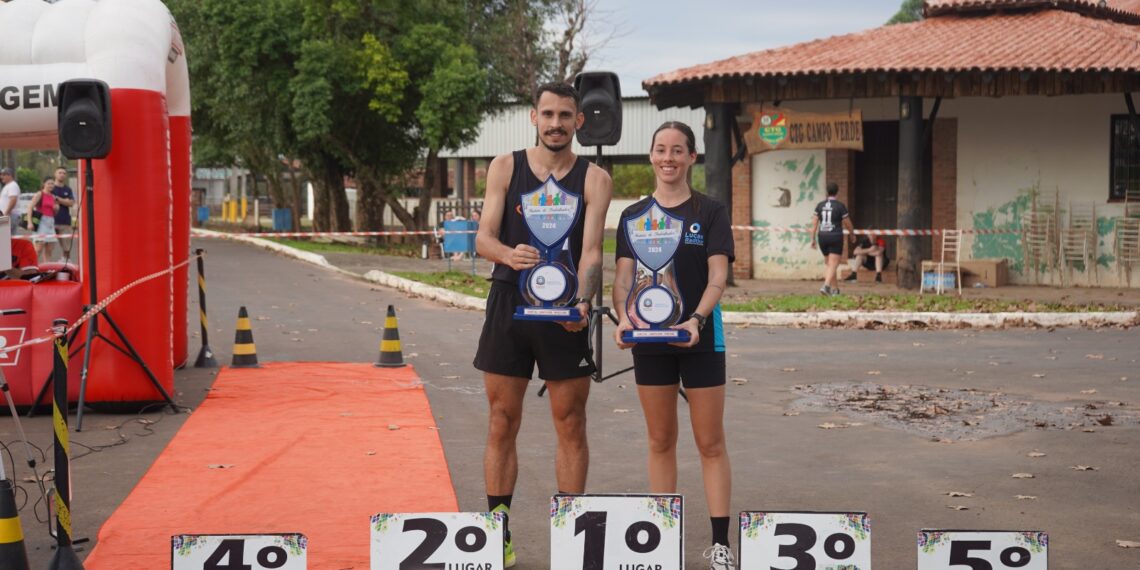 Giovani Matani e Luana Steffen são os vencedores da Rústica do Trabalhador de Campo Bom